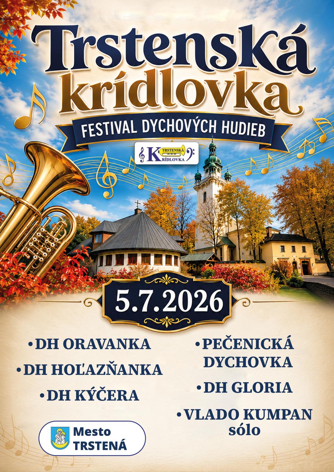 Trstenská krídlovka 2026, festival