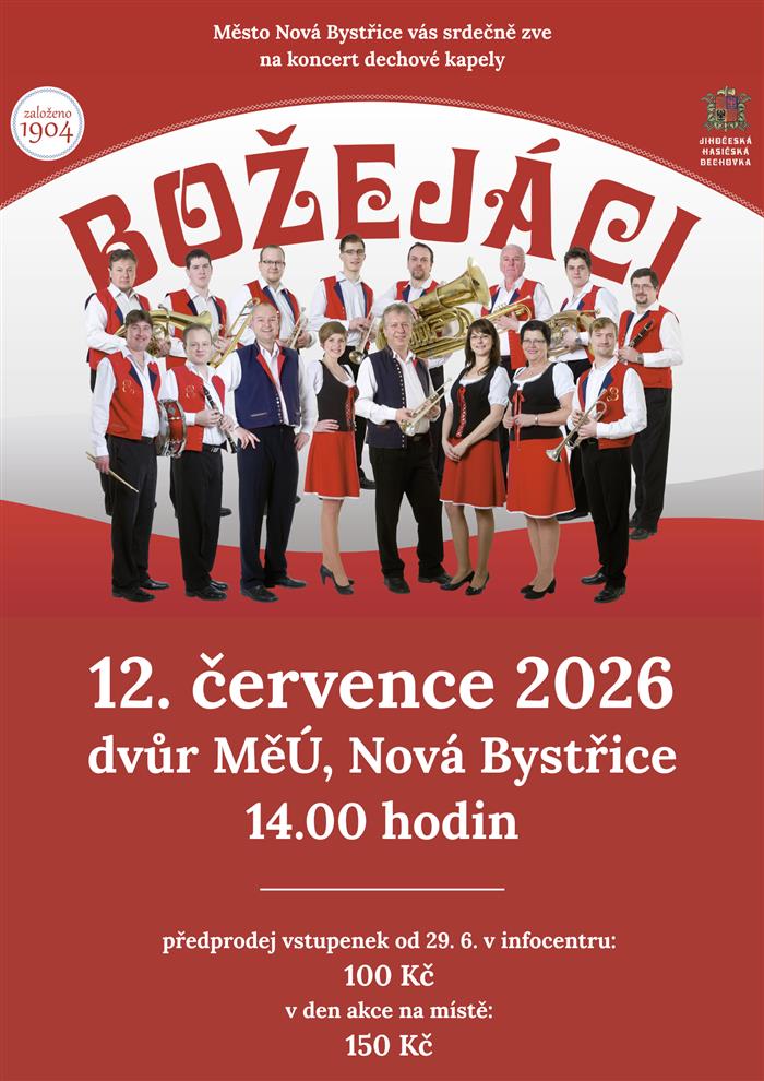 Koncert v Nové Bystřici