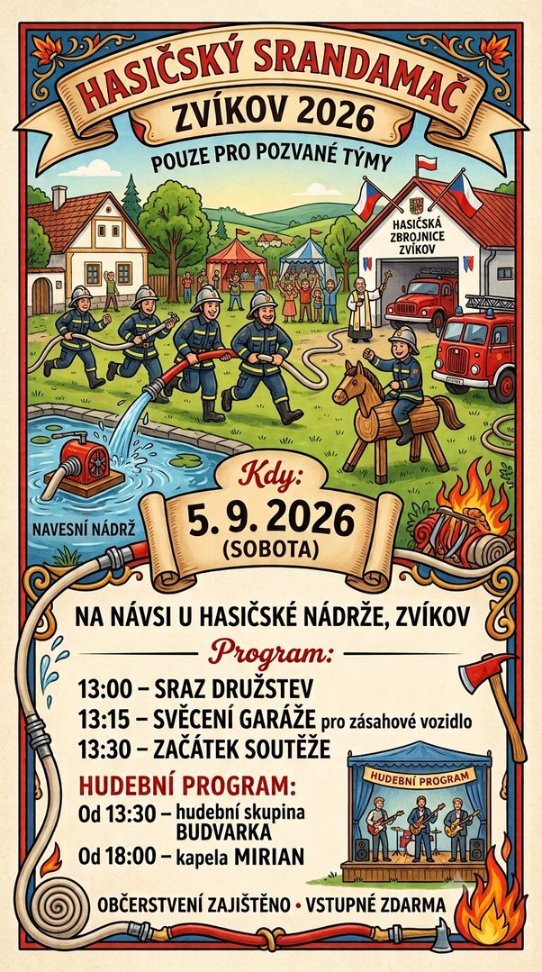 Hasičský srandamač 2026