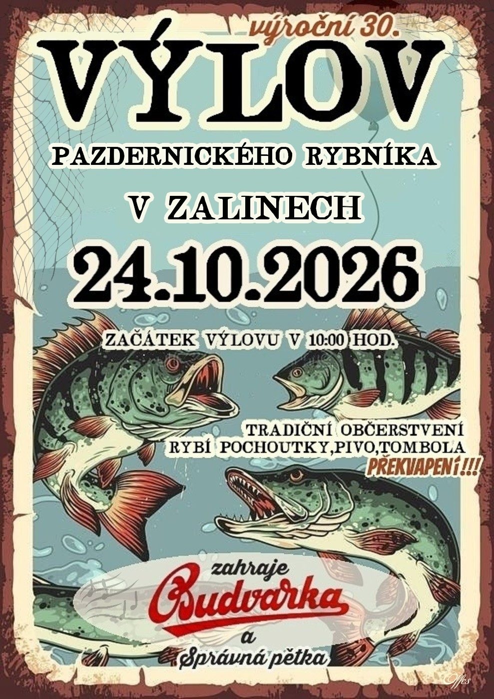 Výlov Pazdernického rybníku