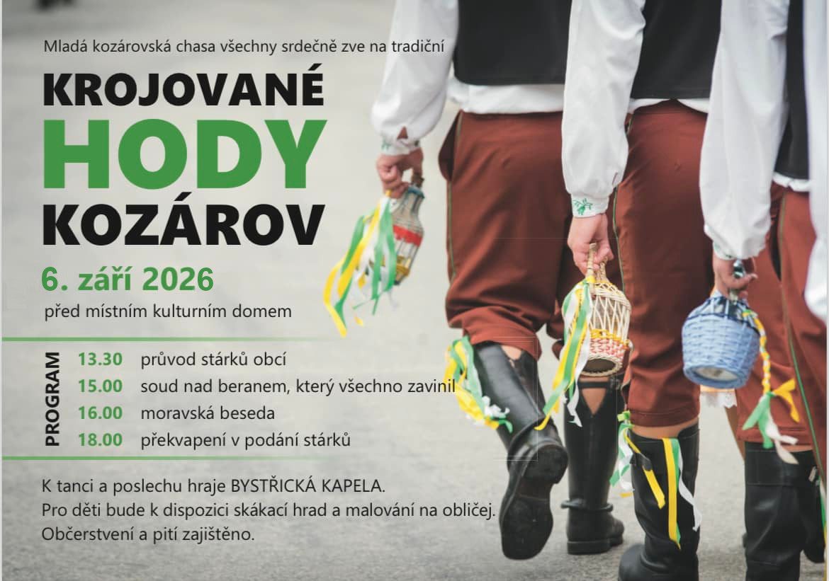 Hody Kozárov 2026