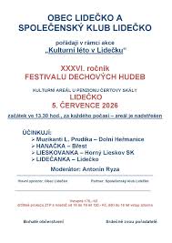 Lidečko - Festival dechových hudeb 2026