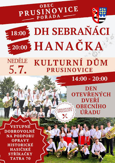 Prusinovice - den otevřených dveří 2026
