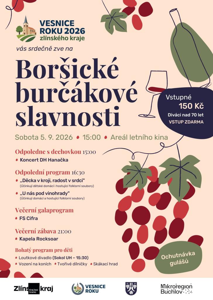 Boršické burčákové slavnosti – koncert