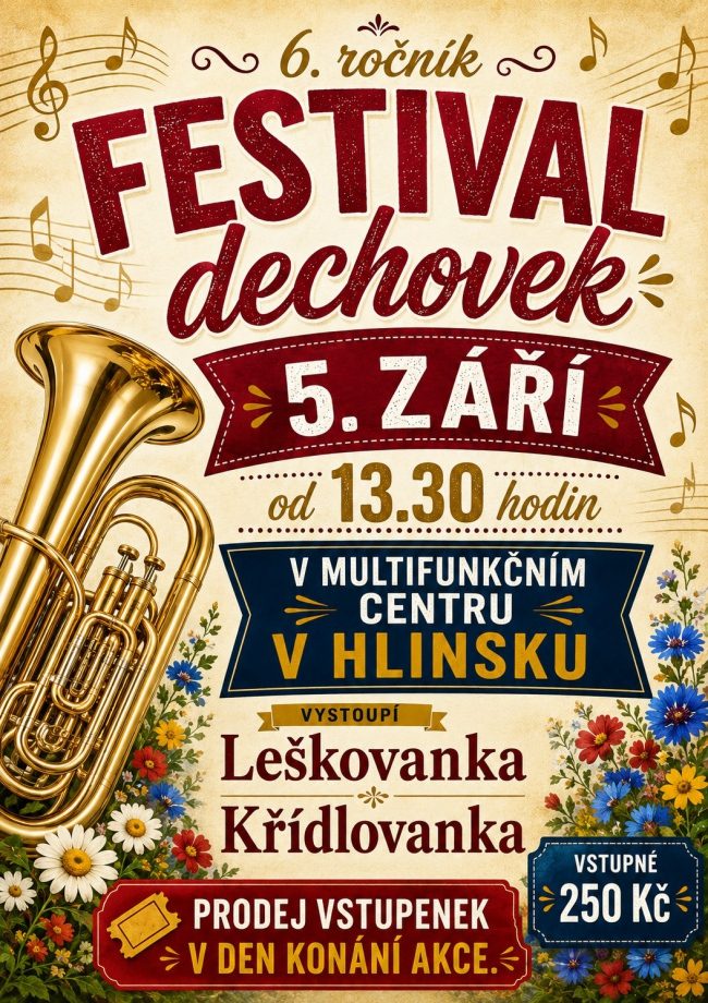 Festival dechovek Hlinsko 2026