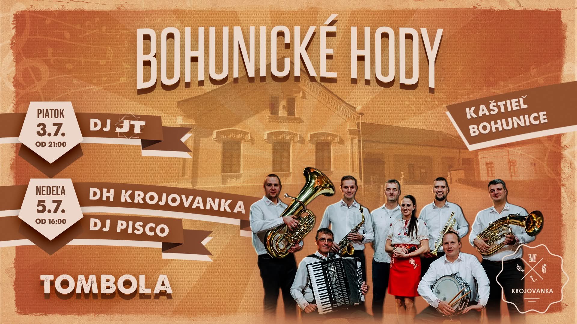 Bohunické hody - hodová zábava