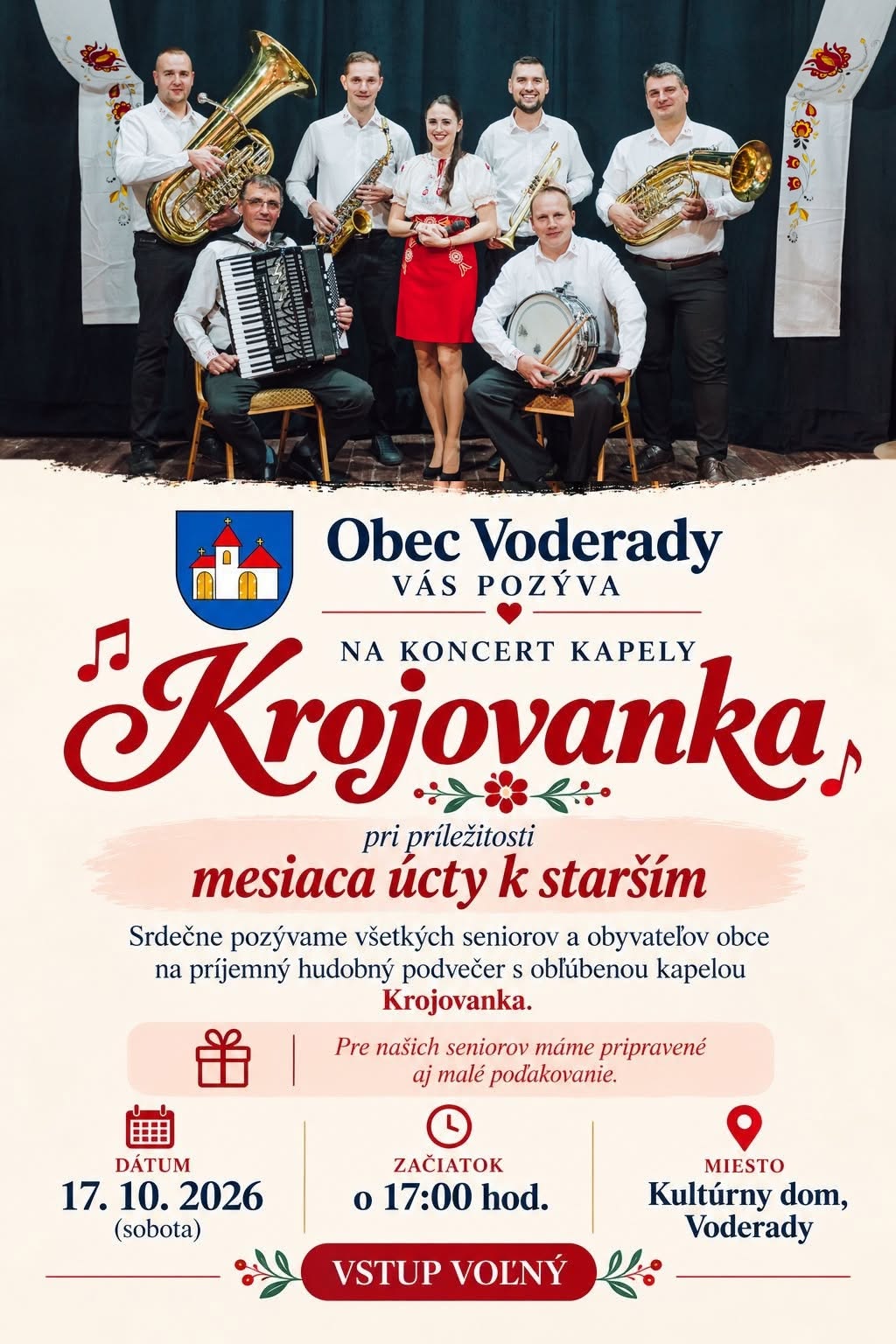 Koncert ke Dni úcty k starším