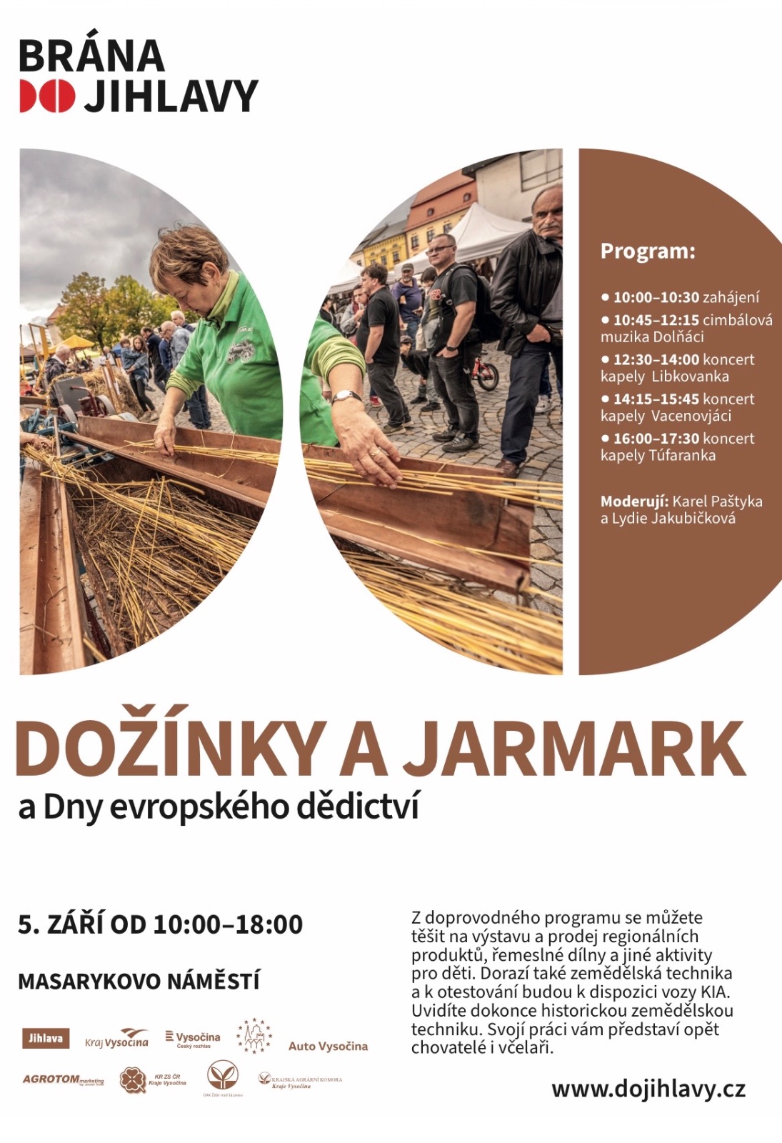 Dožínkový jarmark Jihlava 2026