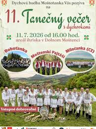 11. Taneční večer s dychovkami v Dolnom Moštenci
