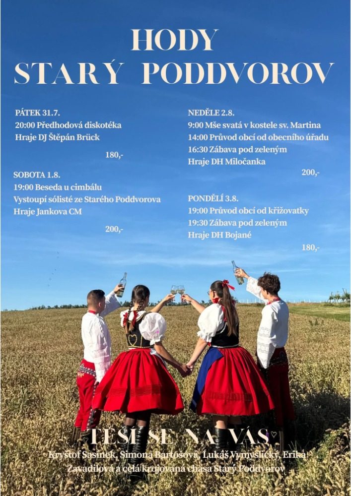 Hody Starý Poddvorov 2026