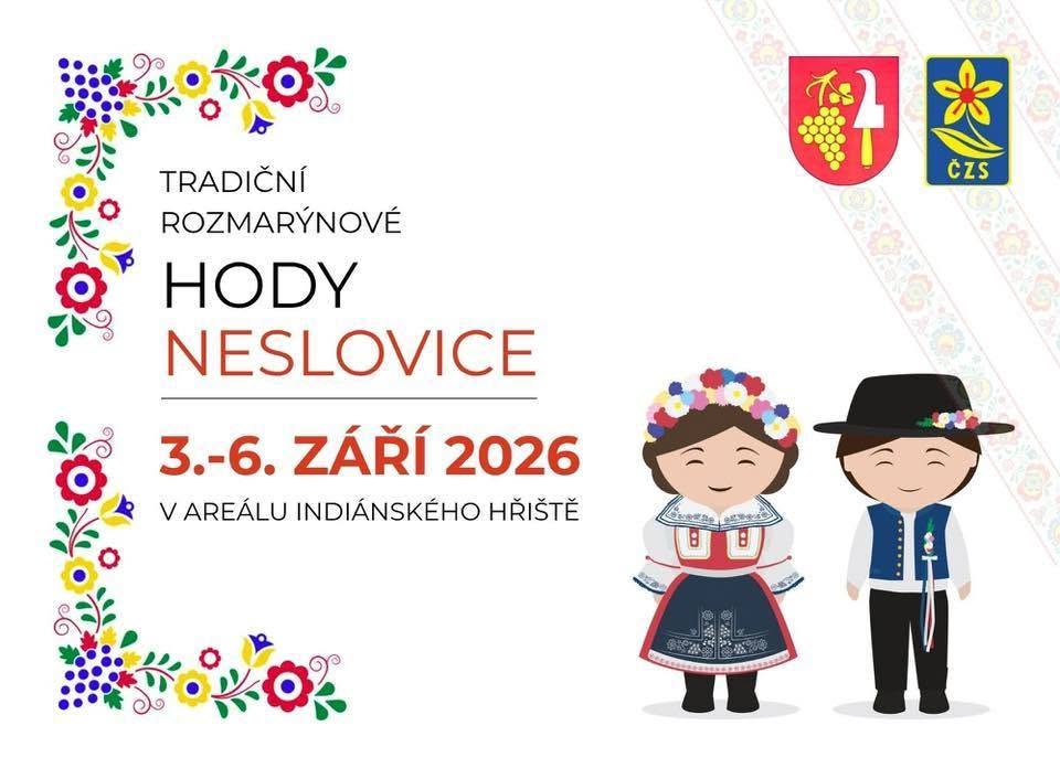 Tradiční Rozmarýnové hody Neslovice 2026