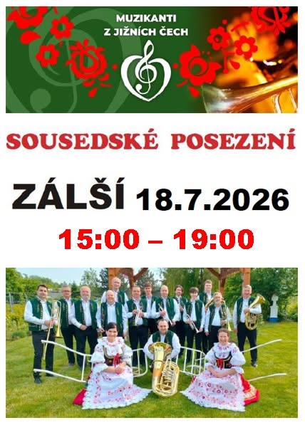 Sousedské posezení s písničkou