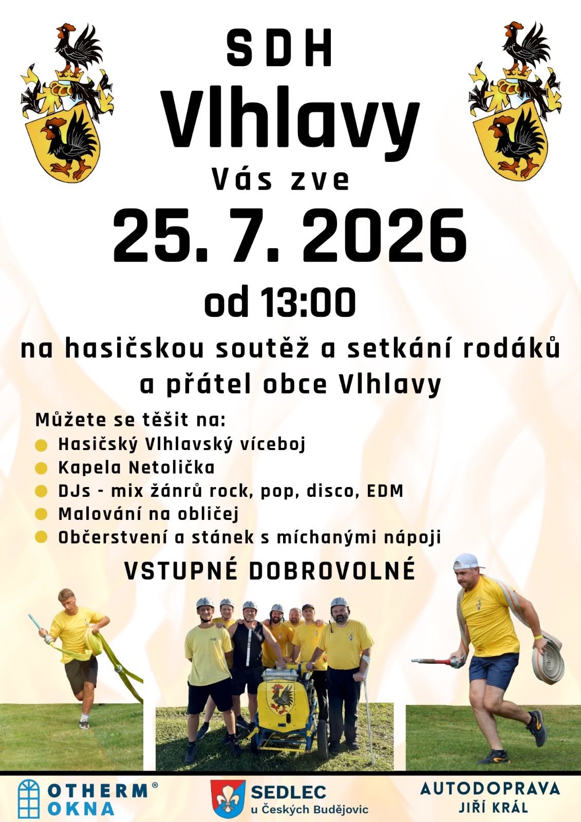 Oslavy SDH Vlhlavy