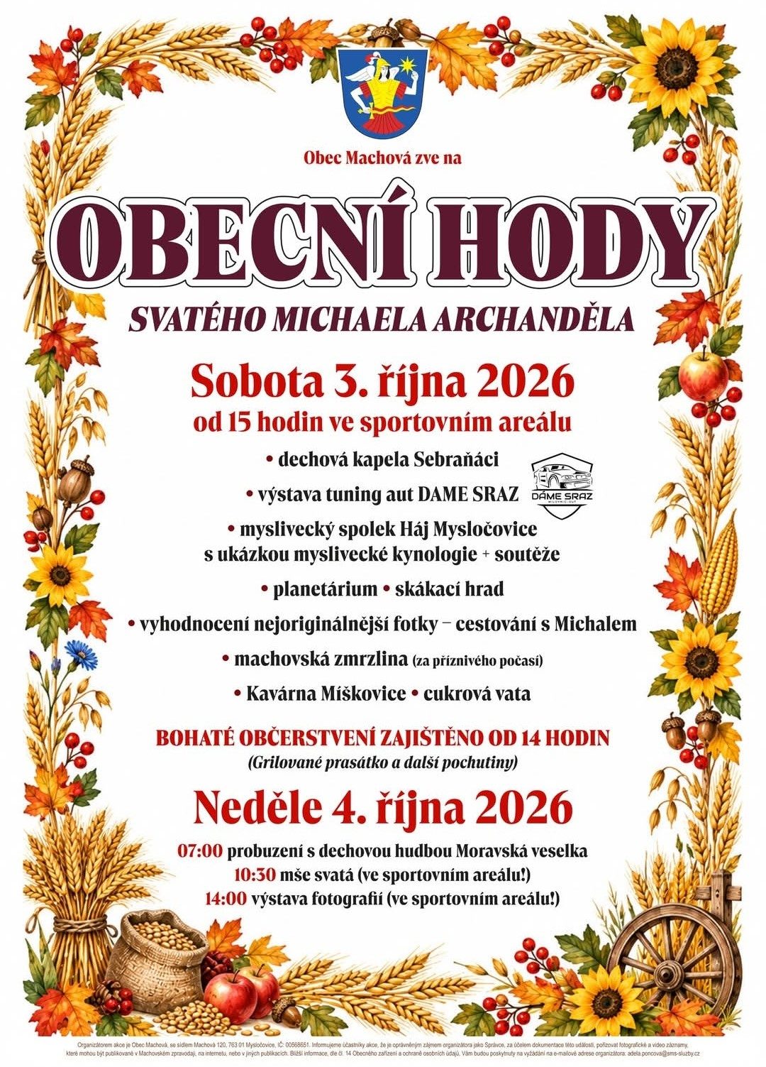 Obecní hody sv. Michaela archanděla – Machová