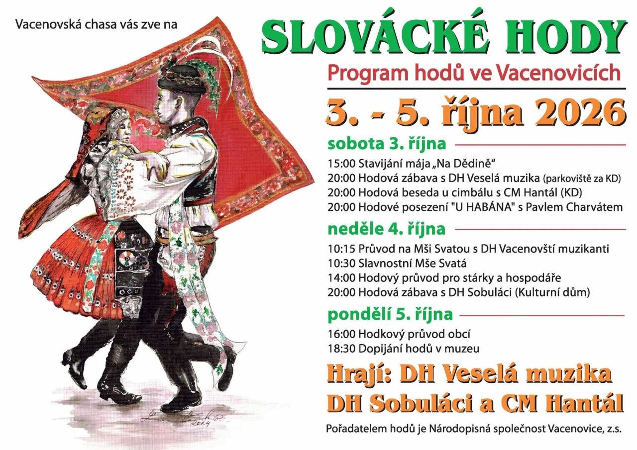 Slovácké hody Vacenovice 2026