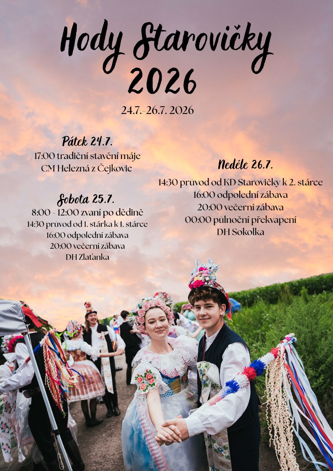 Hody Starovičky 2026, sobota
