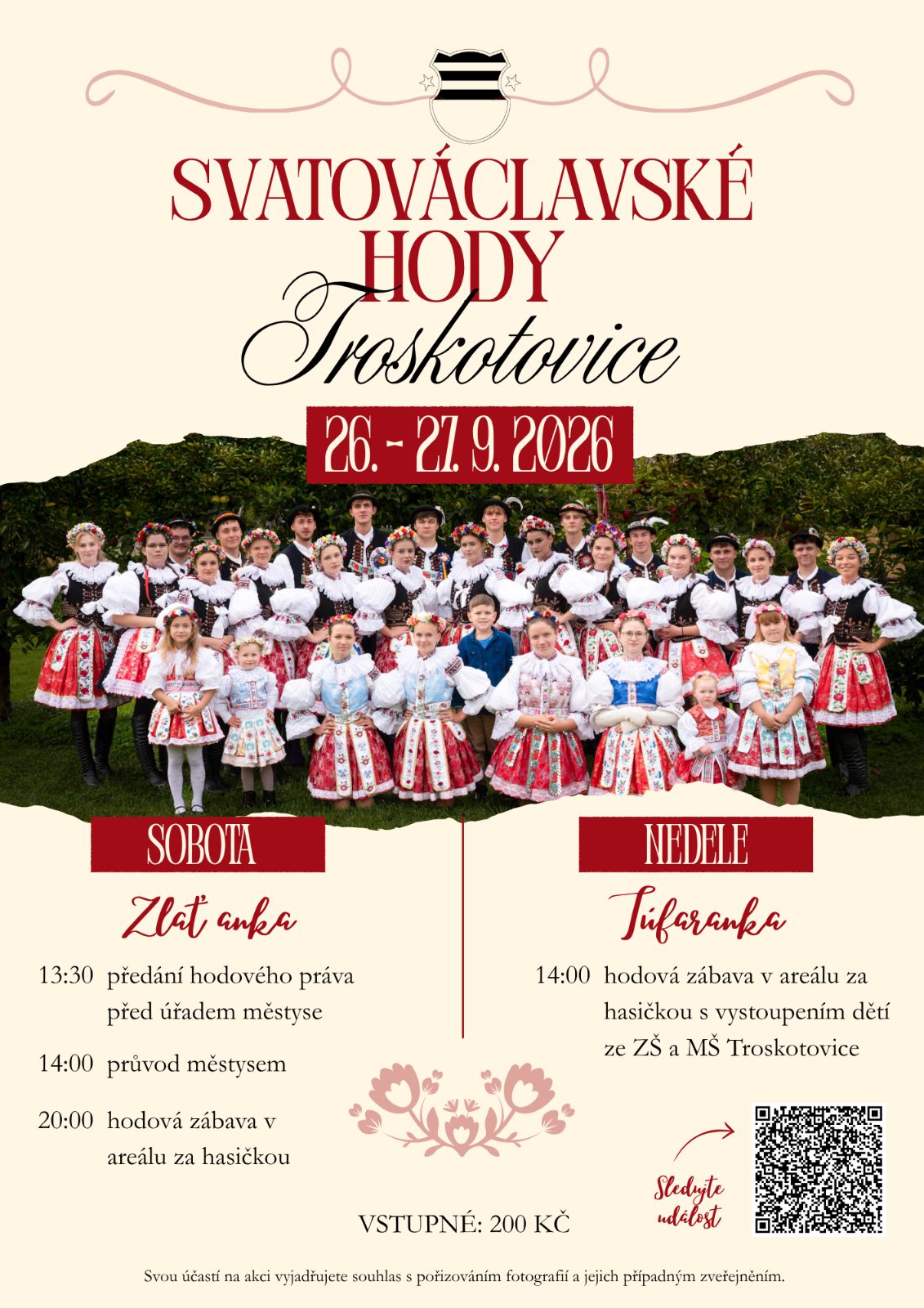 Svatováclavské hody Troskotovice 2026